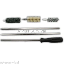 Shotgun Cleaning Brushes Kit 12 Gauge Gun Rifle Survival Kit for Range Shooting