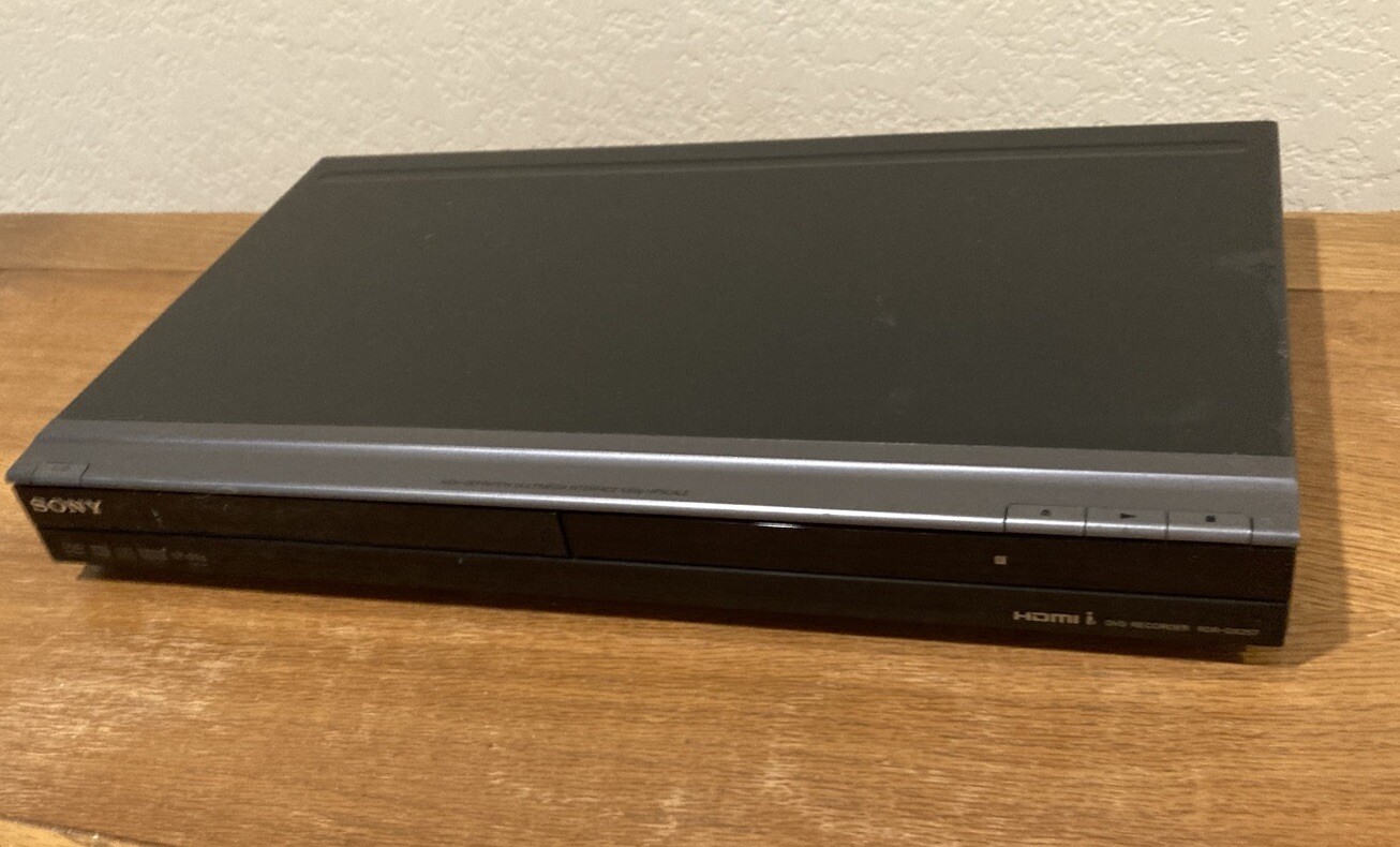 Sony RDRGX257 DVD Recorder Player 1080p HDMI Record TV To DVD No Remote eBay