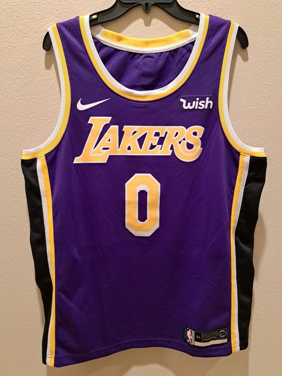 Nike Kyle Kuzma #0 LA Lakers Away Swingman Statement Edition Nike Kyle Kuzma #0 LA Lakers Away Swingman Statement Edition