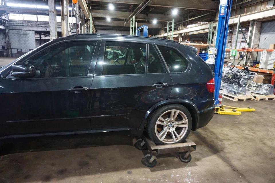 Cuarto trasero izquierdo ventana cristal negro 51377207885 OEM BMW X5 X5M E70 2007-13 Foto 4 de 4