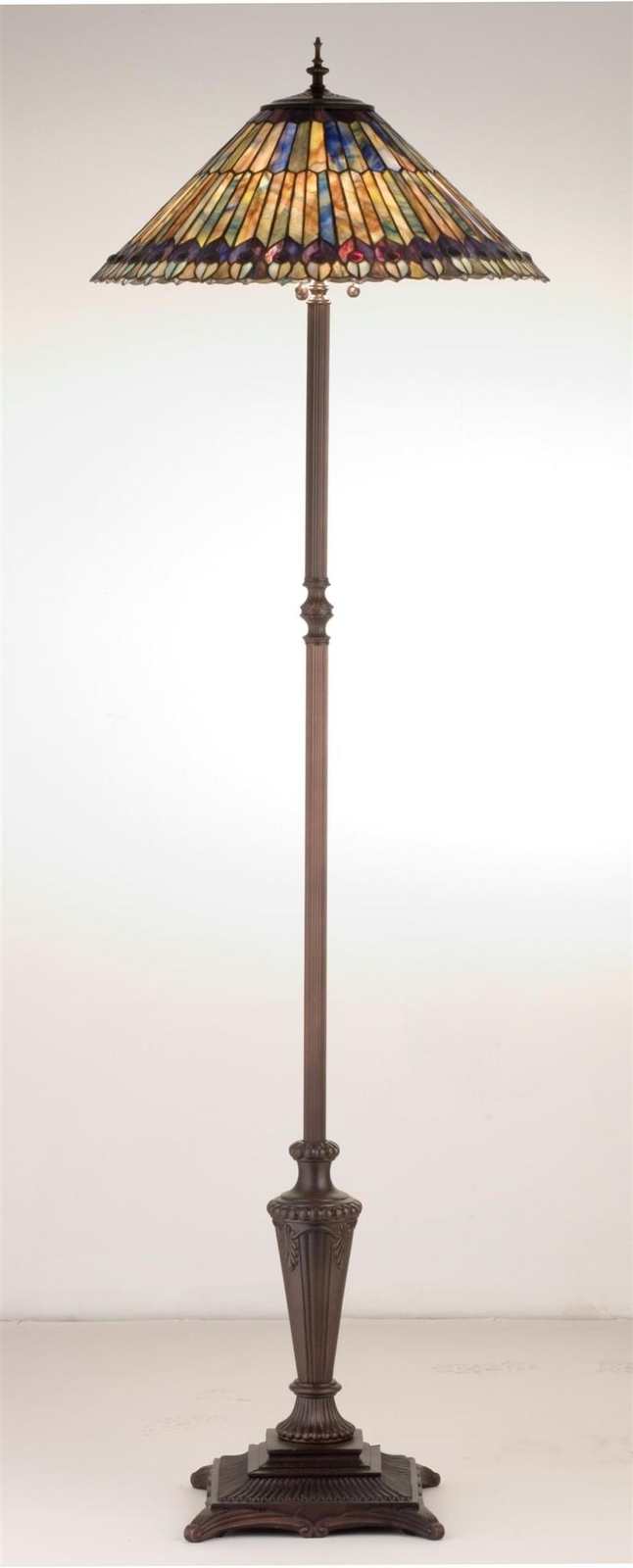 Meyda Tiffany 27561 Stained Glass / Tiffany Floor Lamp - Tiffany Glass