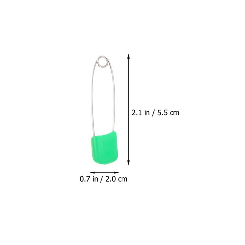 50 Pcs Safety Pin Child Baby Diaper Clips Cloth Pins Heavy Duty Brooch for - Picture 10 of 12