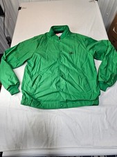 Swingster Jacket Mens Large Pioneer Seed Green Snaps Pockets Vintage USA