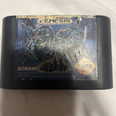 Teenage Mutant Ninja Turtles: The Hyperstone Heist (Genesis, 1992) game only