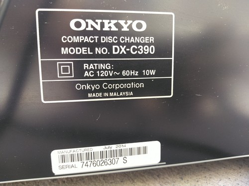 Onkyo 5.1 Surround Sound Theatre System WiFi DTS HDMI HT-R593 receiver,CD DXC390 - Picture 12 of 24