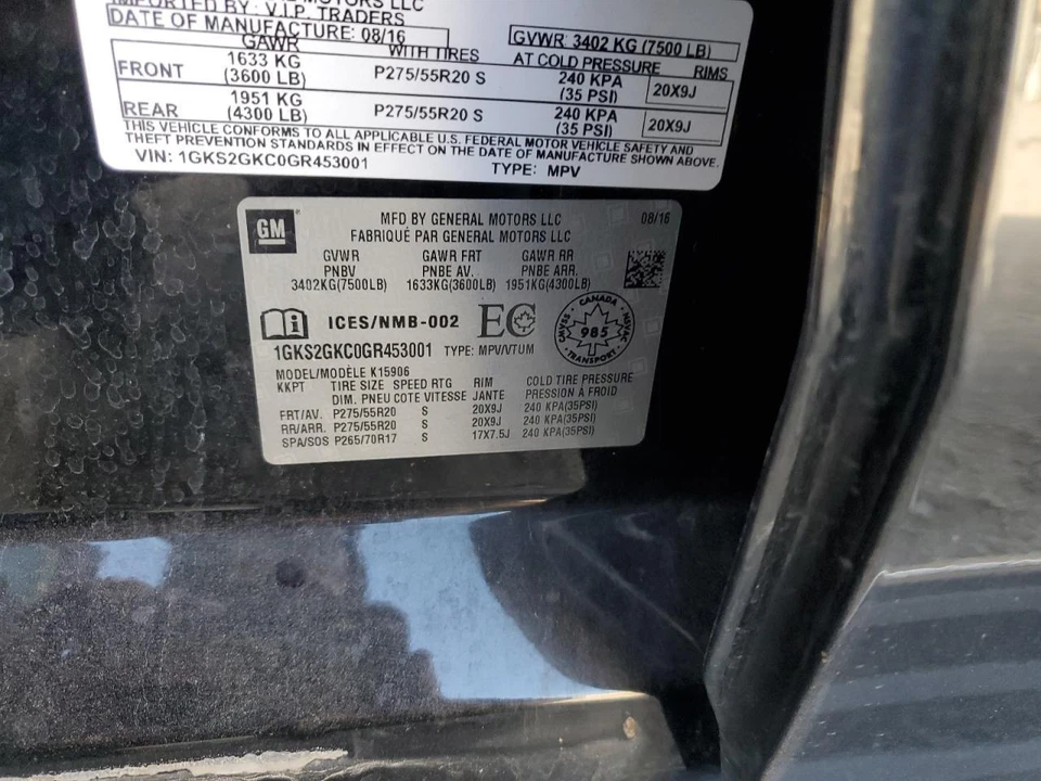 Used ABS Pump and Motor Assembly fits: 2016 Gmc Yukon xl 1500 Assembly 4 wheel A - Image 2 of 4