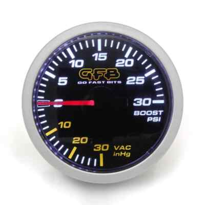 #ad Go Fast Bits 3730 52mm Mechanical 30psi Boost Pressure Gauge $90.33