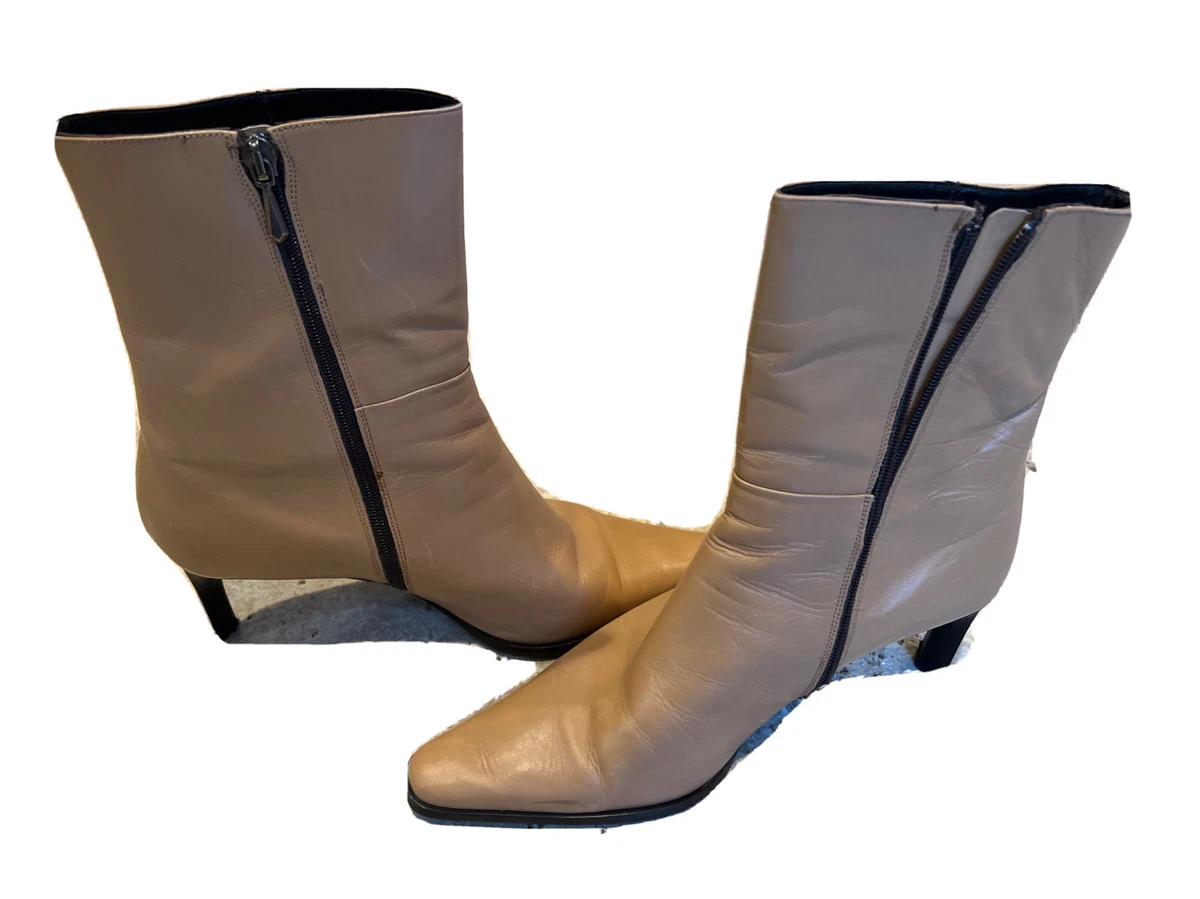 Bottes Luciano Barachini En Cuir Noir - Taille 36,5 (IT) - Occasion En Excellent état - Fabriqué En Italie