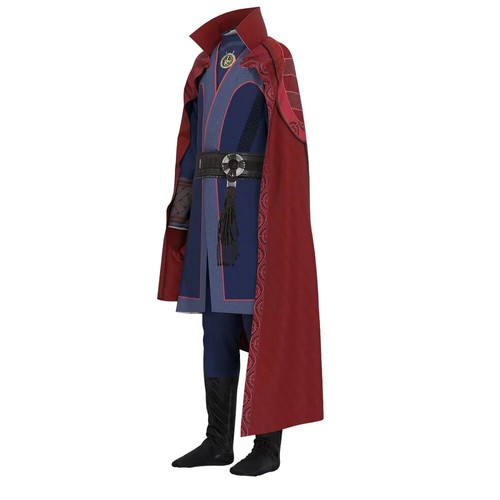 Kostüm Kind Arzt Cosplay Kostüm Umhang Halskette Ring Halloween für Erwachsene Kind - Bild 10 von 14
