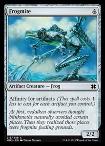 Frogmite - Foil x1 - Modern Masters 2015 - NM-Mint, English - Modern Masters 201