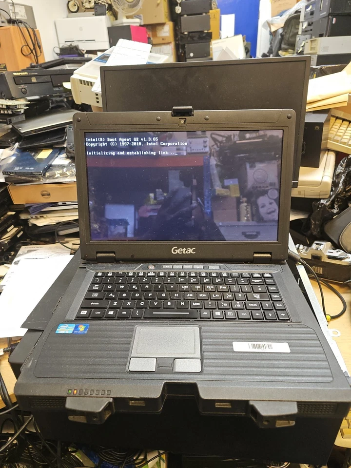 Rugged Getac S400 G2 Rugged 14" Laptop i3-3120M,4Gb RAM-NO HDD/CADDY, Bios Lock - Image 2 of 4