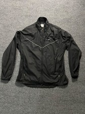 Nike Windbreaker Jacket Kids Boys XL Black Full Zip