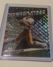 2021 Panini Mosaic Football Joe Theismann Center Stage Silver Mosiac Prizm