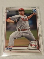 2020 Damon Jones Bowman Chrome 1st Bowman Prospect #BCP-65 Philadelphia Phillies
