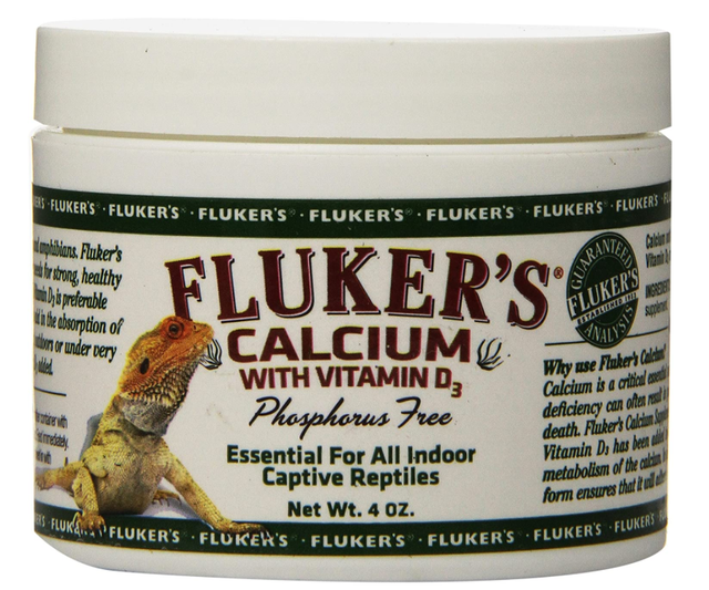 Fluker'S Repta Calcium Powder Reptile Supplement with D3 Turtle Frog Snake 4 oz eBay