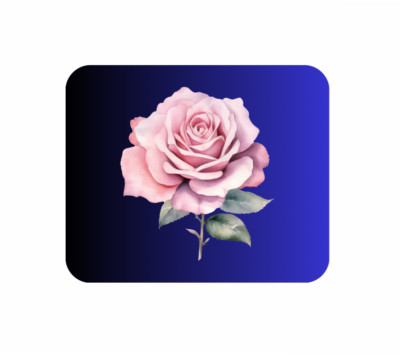 Mousepad Fahne Flagge Rose Mauspad