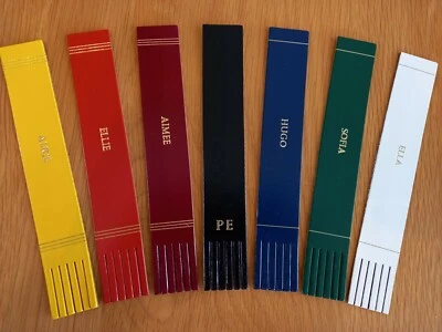 IF Personalised Bookmarks MULTIBUY OFFER! - 2 FOR £7-ONLY NAVY AND BLACK REMAINING!