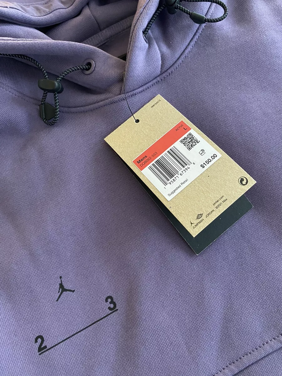 Purple air cheap jordan hoodie