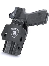 WARRIORLAND Compatible with Glock 17 Gen 3-5 & G22/31 Holster (left)