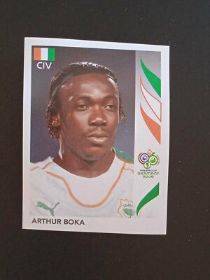 Boka (Cote D'Ivoire) No.191 Germany FIFA Wc 2006 Panini Figure New Velina  