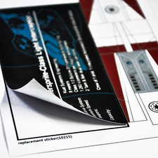 Replacement sticker for set 10215 Precut sticker