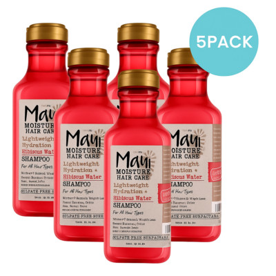 Maui Moisture Hibiscus Water Shampoo 13 oz 5 Pack New
