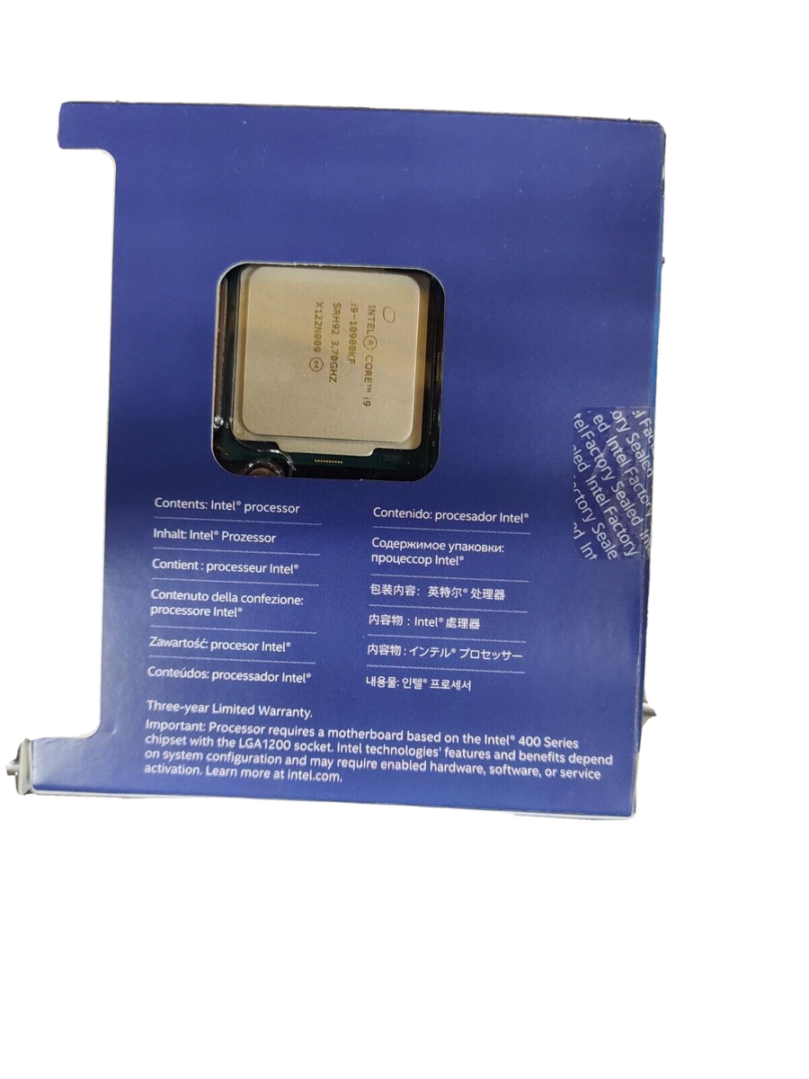 Intel Core i9-10900KF Processor (5.3 GHz, 10 Cores, Socket Intel Core i9-10900KF Processor (5.3 GHz, 10 Cores, Socket