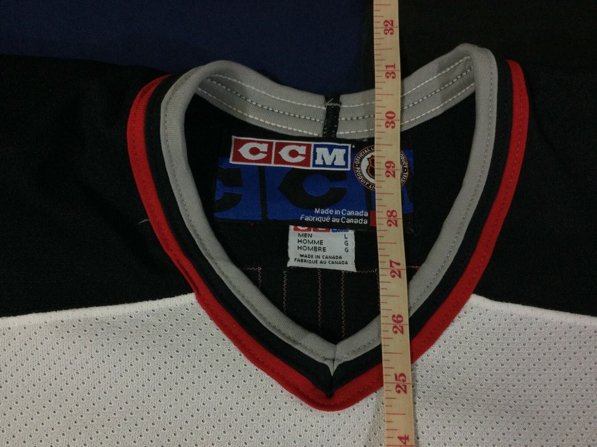 Vintage Buffalo Sabres White #27 Hockey-NHL CCM Jersey SizeL Vintage Buffalo Sabres White #27 Hockey-NHL CCM Jersey SizeL