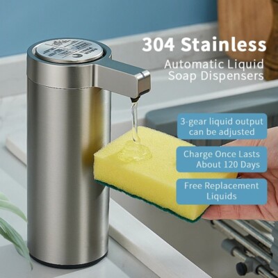 New Kitchen Soap Machines Automatic Sensors Out of Hand Sanitizer Smart Electric