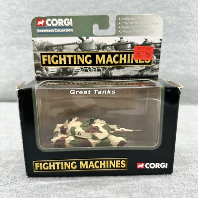 CORGI FIGHTIING MACHINES -  Abrams M1 A1 First American 3 tone NIB  E