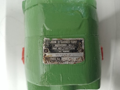 John S. Barnes Corp. Part No. 153232-P Hydraulic pump/Motor - Picture 4 of 23
