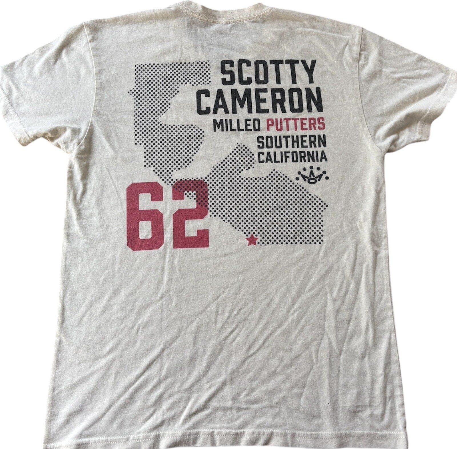 SCOTTY CAMERON GALLERY Circle T So Cal Bear S/S Tee Shirt Beige M Putters Golf