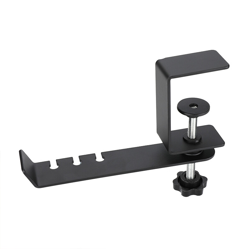 Headset Earphone Hanger Holder Headphone Stand Desktop Display Holder Rack Black-image