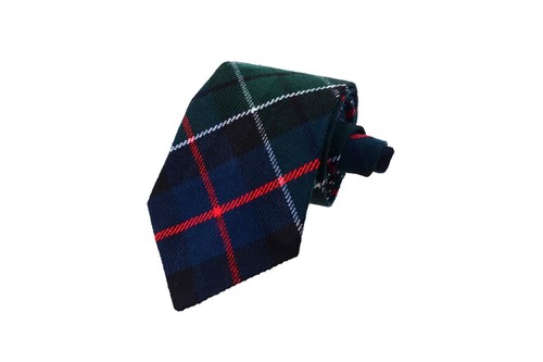 Men's Scottish Neck Ties For Kilt Various Clan Tartan Acrylic Wool Necktie AAR - Picture 41 of 121