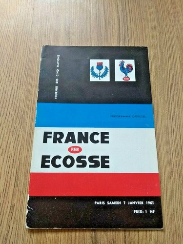France v Scotland Rugby Union Programmes 1959 - 2015 - Picture 5 of 40