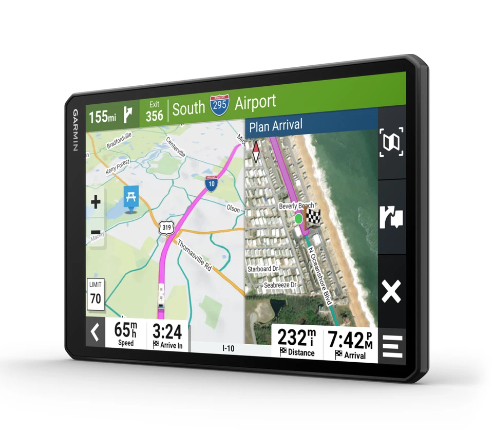 Navegador GPS Garmin RV 1095 grande fácil de leer pantalla de 10 pulgadas Foto 2 de 4