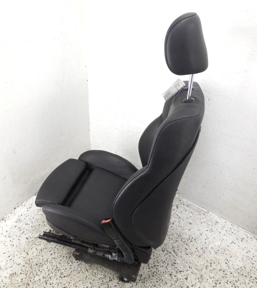 1999 99 BMW 323i Sedan Front Seat Passenger Right Electric OEM Black Leather Foto 4 de 4