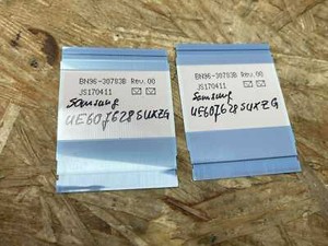 2 Stück Flachbandkabel für T-Con Board von TV SAMSUNG UE60J628SUXZG