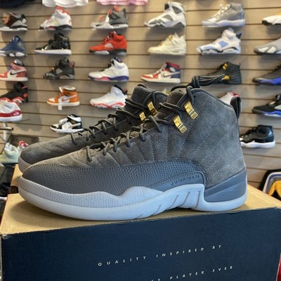 Size 9.5 - Air Jordan 12 Retro Dark Grey for sale online | eBay display picture 2