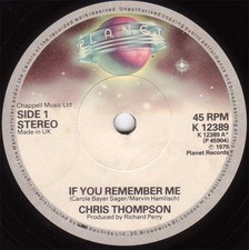 Chris Thompson - If You Remember Me / Theme From 
