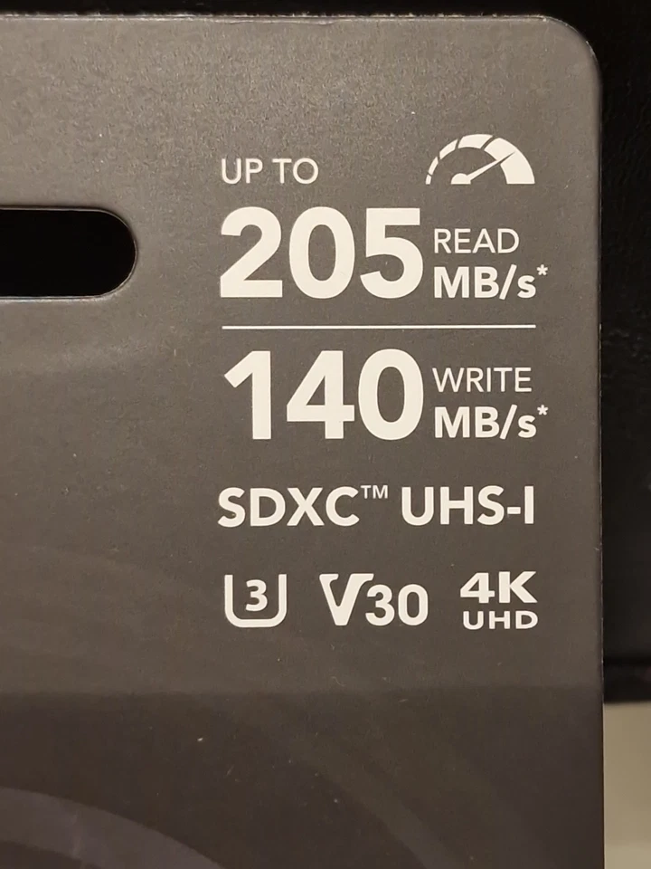 Lexar Professional 128GB SILVER PLUS SDXC UHS-I V30 Memory Card Brand New Sealed - Image 4 of 4