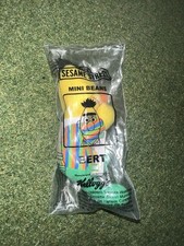 Sesame Street Bert Mini Beans 4" Stuffed Toy Exclusively for Kellogg's 1999