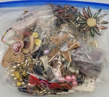 2 Pfund 1 Unze Handwerk Trödel Schmuck Lot defekt Reparatur Ernte Perlen Japan West Germany