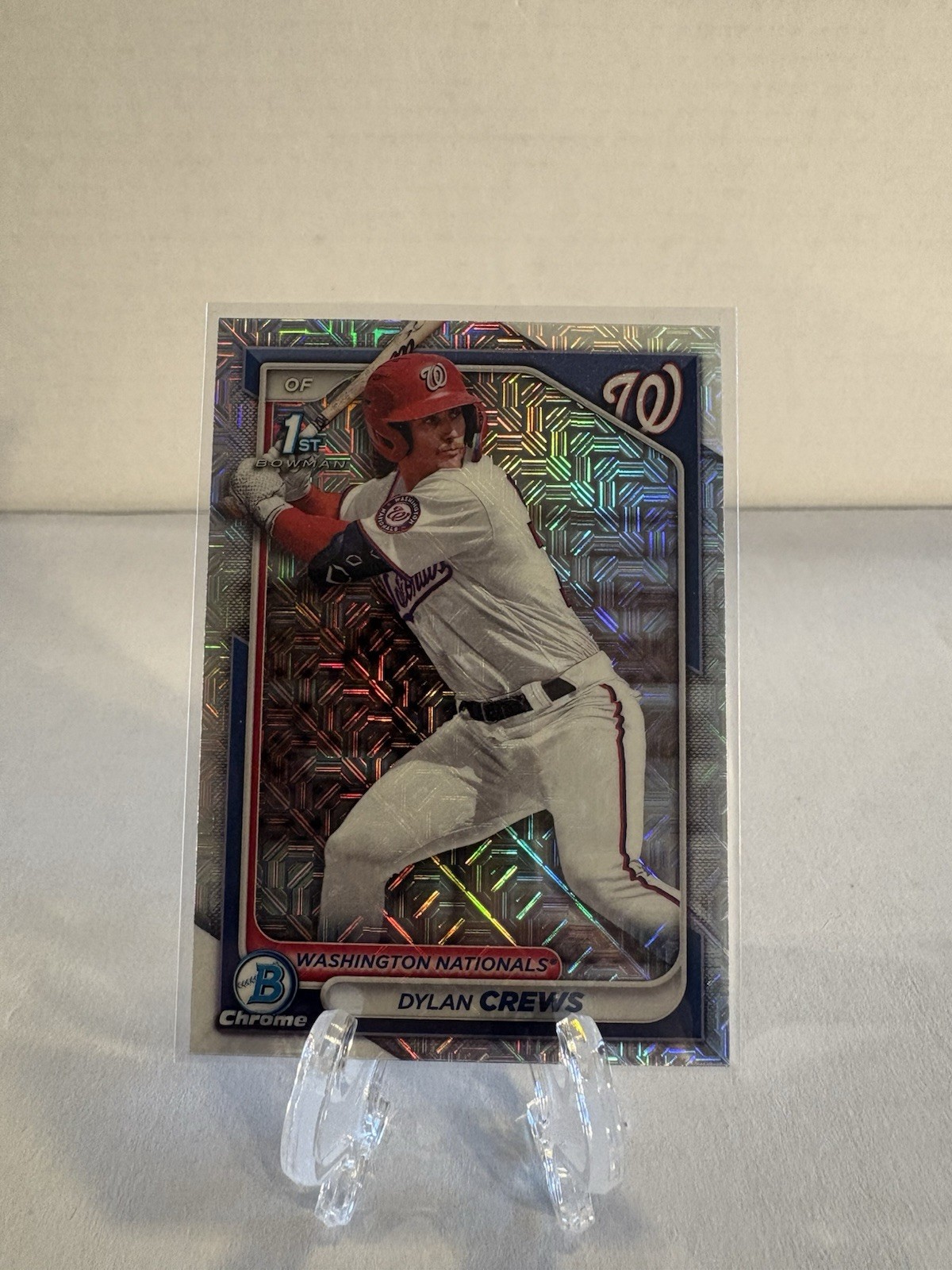 2024 Bowman - Chrome Prospects Dylan Crews #BCP-23 Mojo Refractor (RC) (Z)