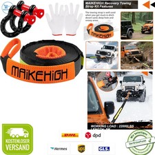 Abschleppseil 5M 10T Abschleppseil Off-Road Recovery SUV mit Haken