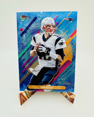 2025 Topps Finest Rare Tom Brady Finest Performance Patriots #293 61/99
