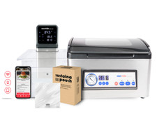 Sous Vide Vacuum Sealer SousVideTools IV300 Deep Chamber and Junior Cooker