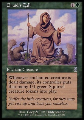 MTG Magic the Gathering Druid's Call (239/352) Odyssey LP