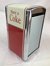 Coca-Cola Napkin Dispenser New original open box. Near perfect vintage 1992