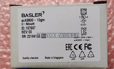 1PCS NEW BASLER Industrial Camera acA3800-10gm